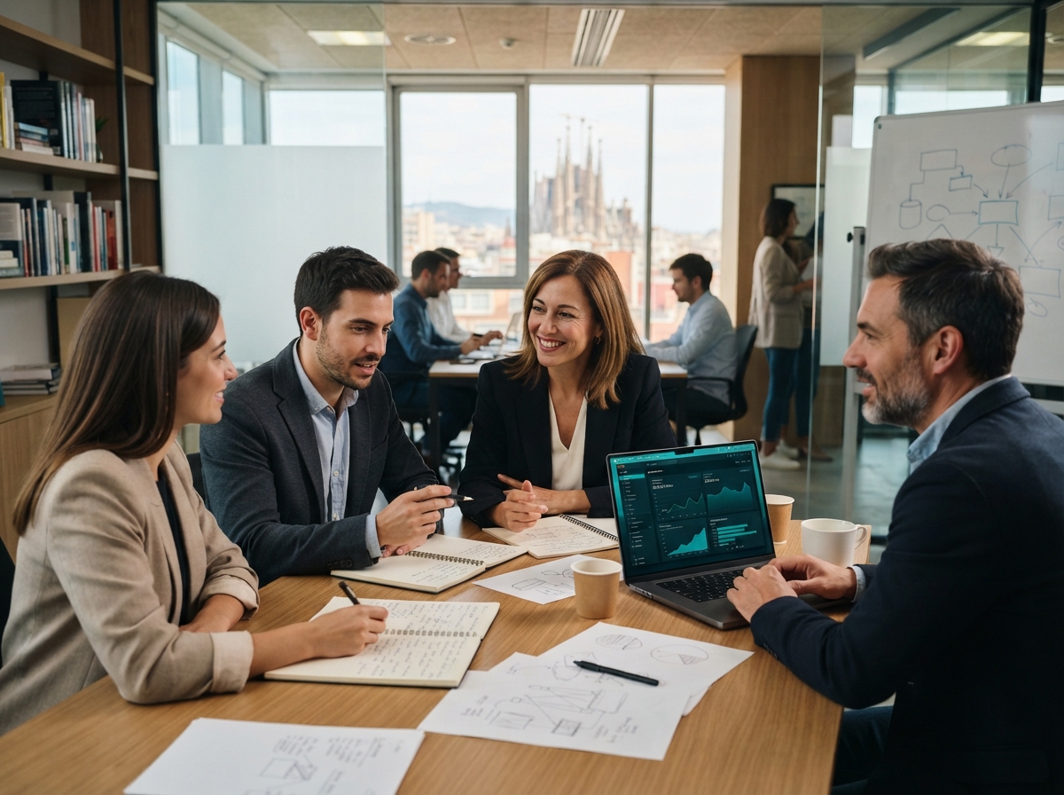 Zulvoriax: equipo de análisis revisando modelos predictivos de inversión
